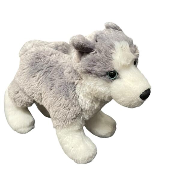 Douglas Husky Blizzard Plush Dog Stuffed Animal 8" 4018 Cuddle Toy Baby Shower - Picture 4 of 9